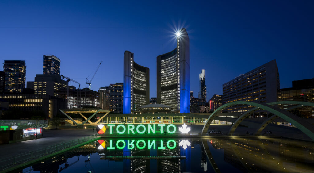 3D Toronto Sign, Toronto, ON - Courtesy of City of Toronto